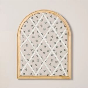 Hearth & Hand Arched 14"x18" Photo Collage Board with Patterned Fabric